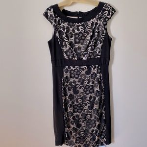Jax sleeveless dress. Size 10 cap sleeve Lined